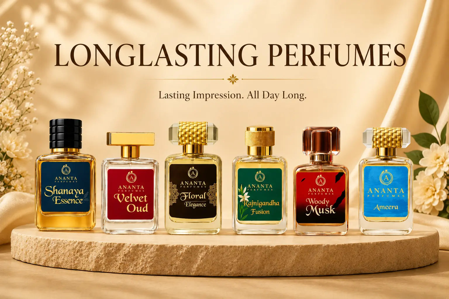 Long Lasting Perfumes - Ananta Perfumes