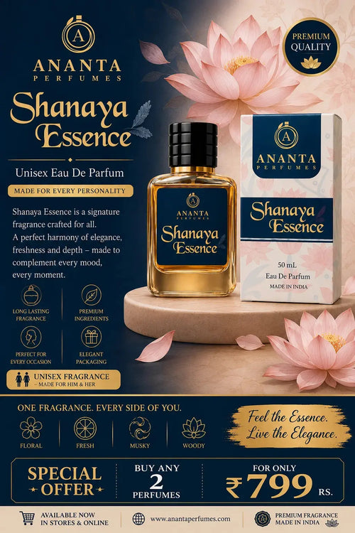 Shanaya Essence Perfume – Luxury Eau De Parfum for Men and Women